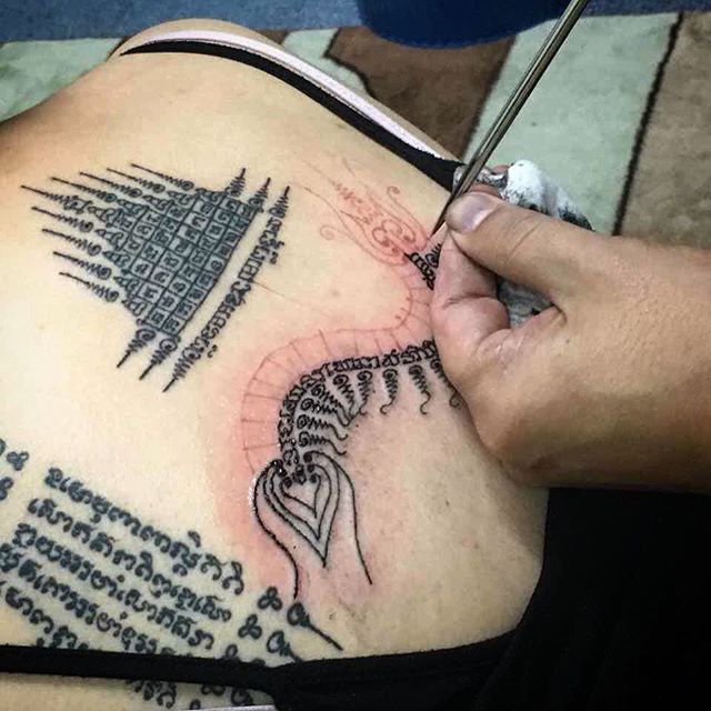 Tatuajes habituales en la espalda