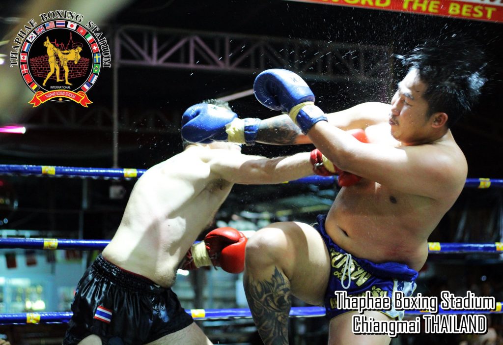 luchador en Tailandia